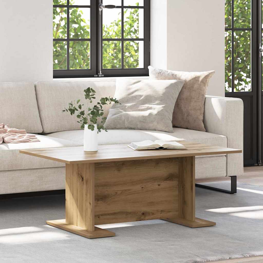 Table basse chêne artisanal 103,5 x 60 x 40 cm - XIOS