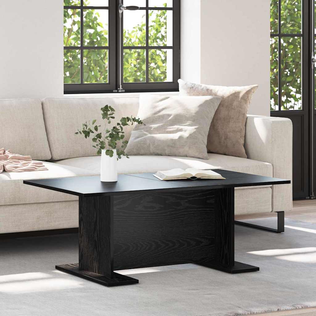 Table basse Chêne noir 103,5 x 60 x 40 cm Bois d'ingénierie - XIOS