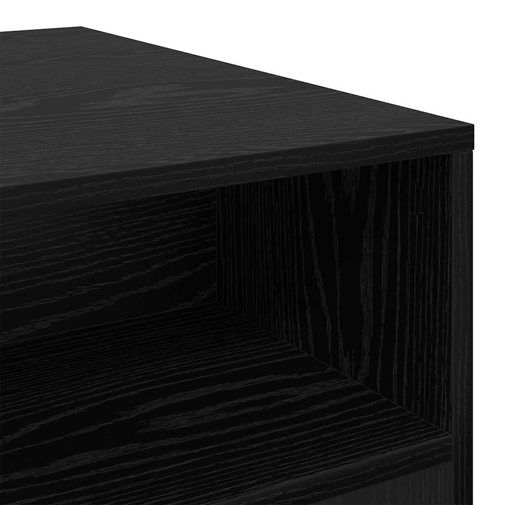 Table basse Chêne noir 90 x 55 x 42.5 cm Bois d'ingénierie - XIOS