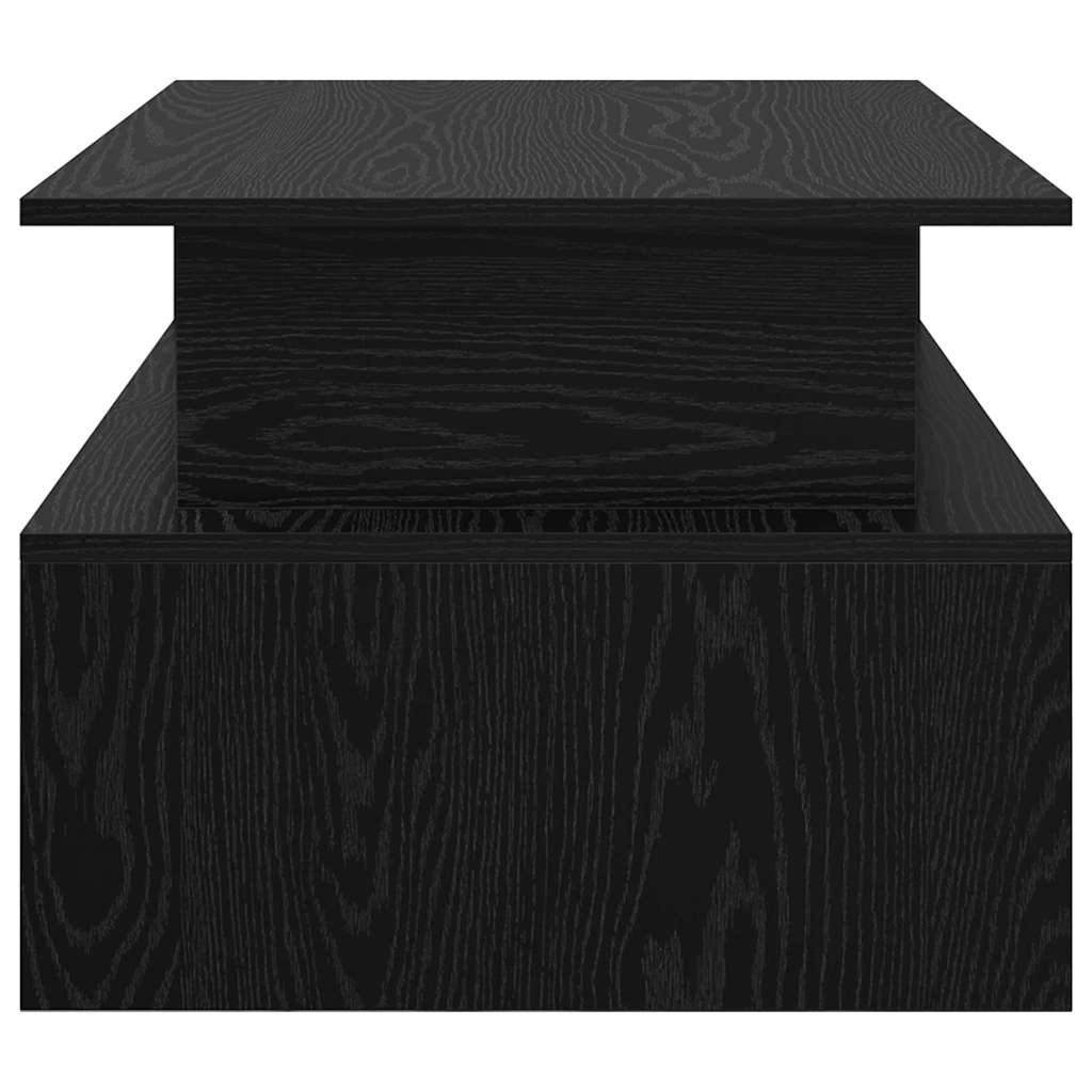 Table basse Chêne noir 90 x 55 x 42.5 cm Bois d'ingénierie - XIOS