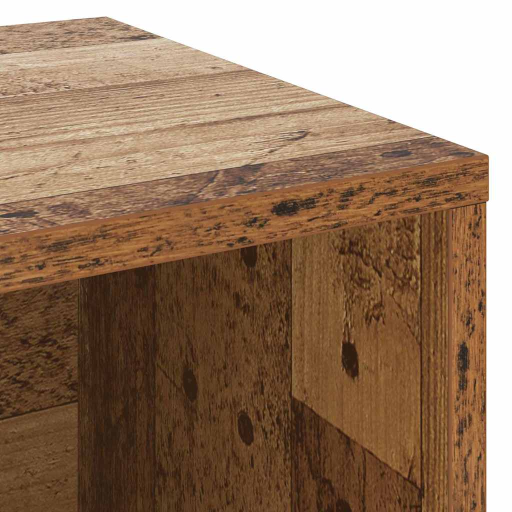 Banc à chaussures avec étagère Bois ancien 103 x 30 x 54.5 cm - XIOS