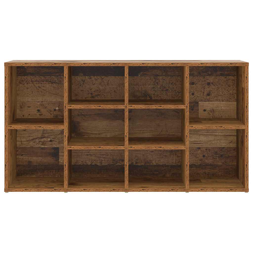 Banc à chaussures avec étagère Bois ancien 103 x 30 x 54.5 cm - XIOS
