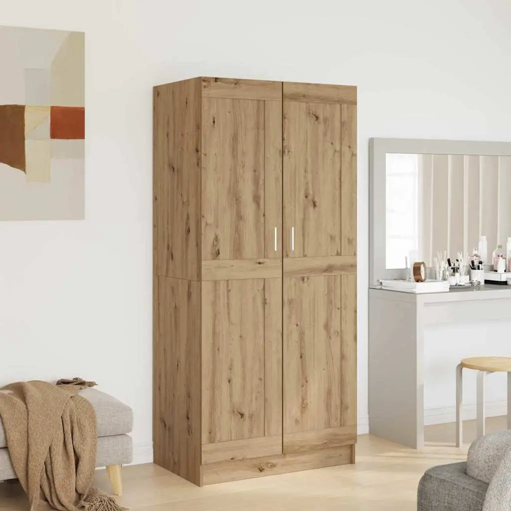Armoire Chêne artisan 82,5 x 51,5 x 180 cm Bois d’ingénierie - XIOS