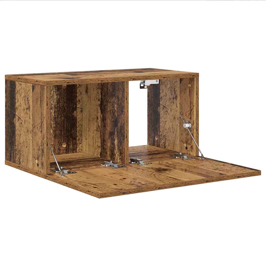 Meuble TV 3 pcs Marron 60 x 30 x 30 cm Bois d'ingénierie - XIOS