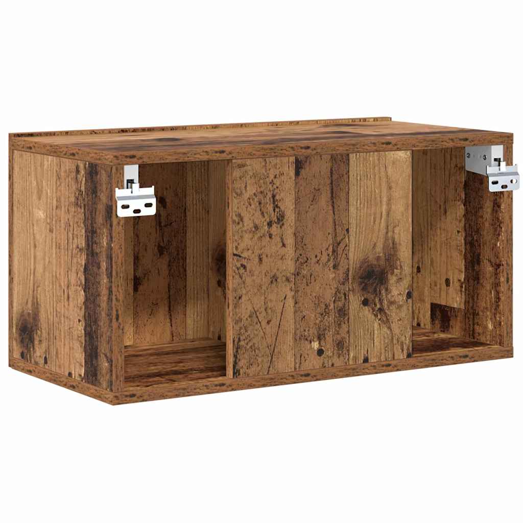 Meuble TV 3 pcs Marron 60 x 30 x 30 cm Bois d'ingénierie - XIOS