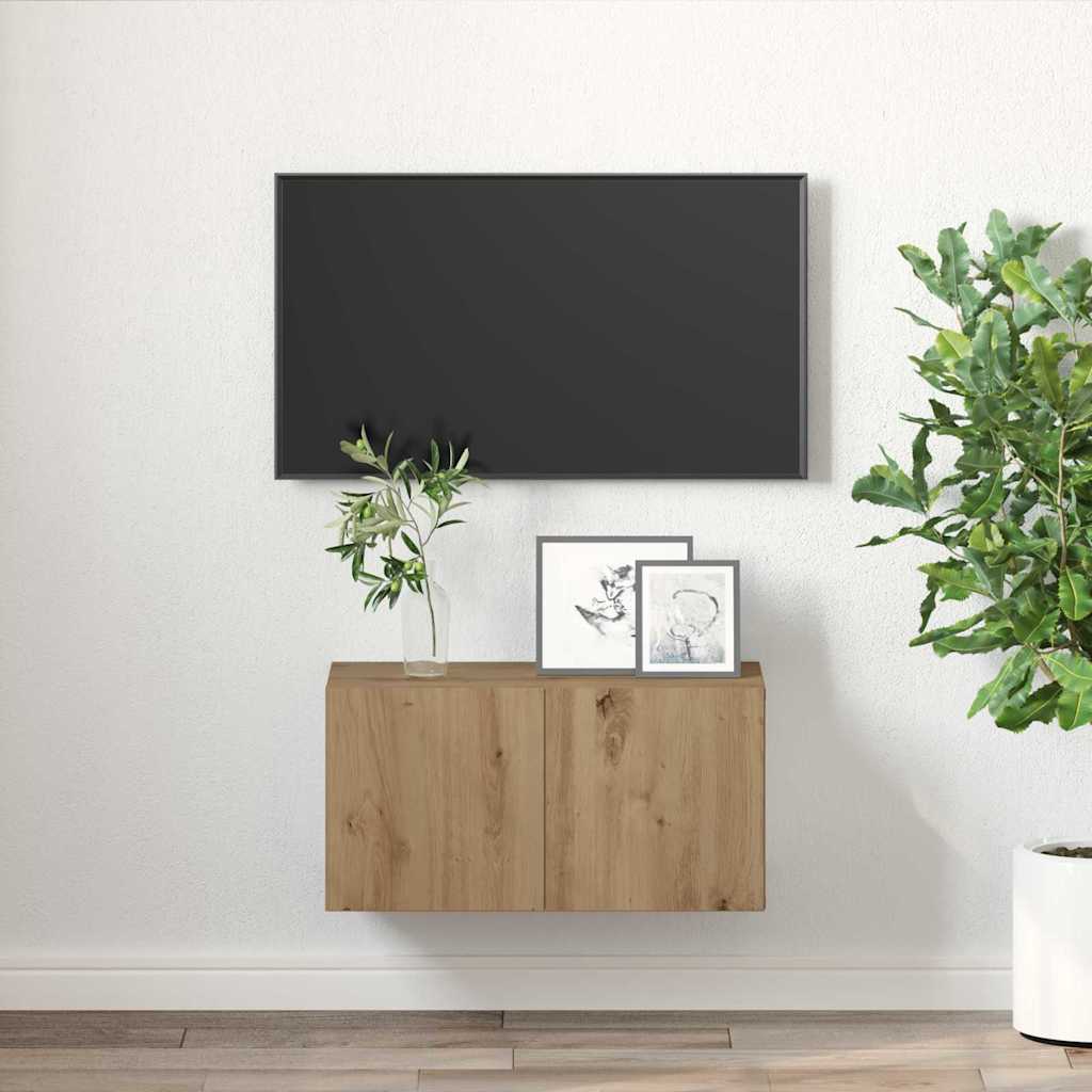 Meuble TV Marron 60 x 30 x 30 cm Bois d'ingénierie - XIOS