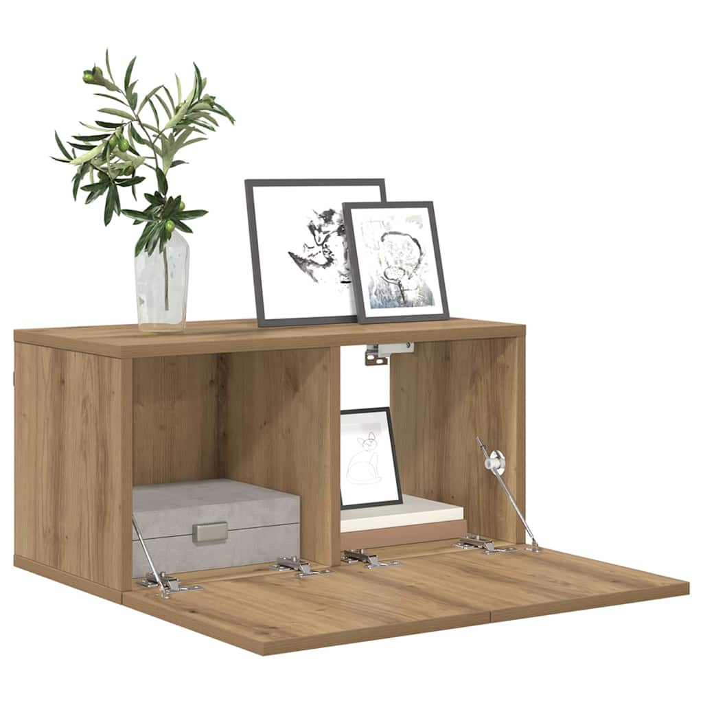 Meuble TV 2 pcs Marron 60 x 30 x 30 cm Bois d'ingénierie - XIOS
