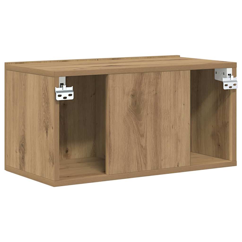 Ensemble meuble TV Montage mural 3 pcs Marron 60 x 30 x 30 cm - XIOS