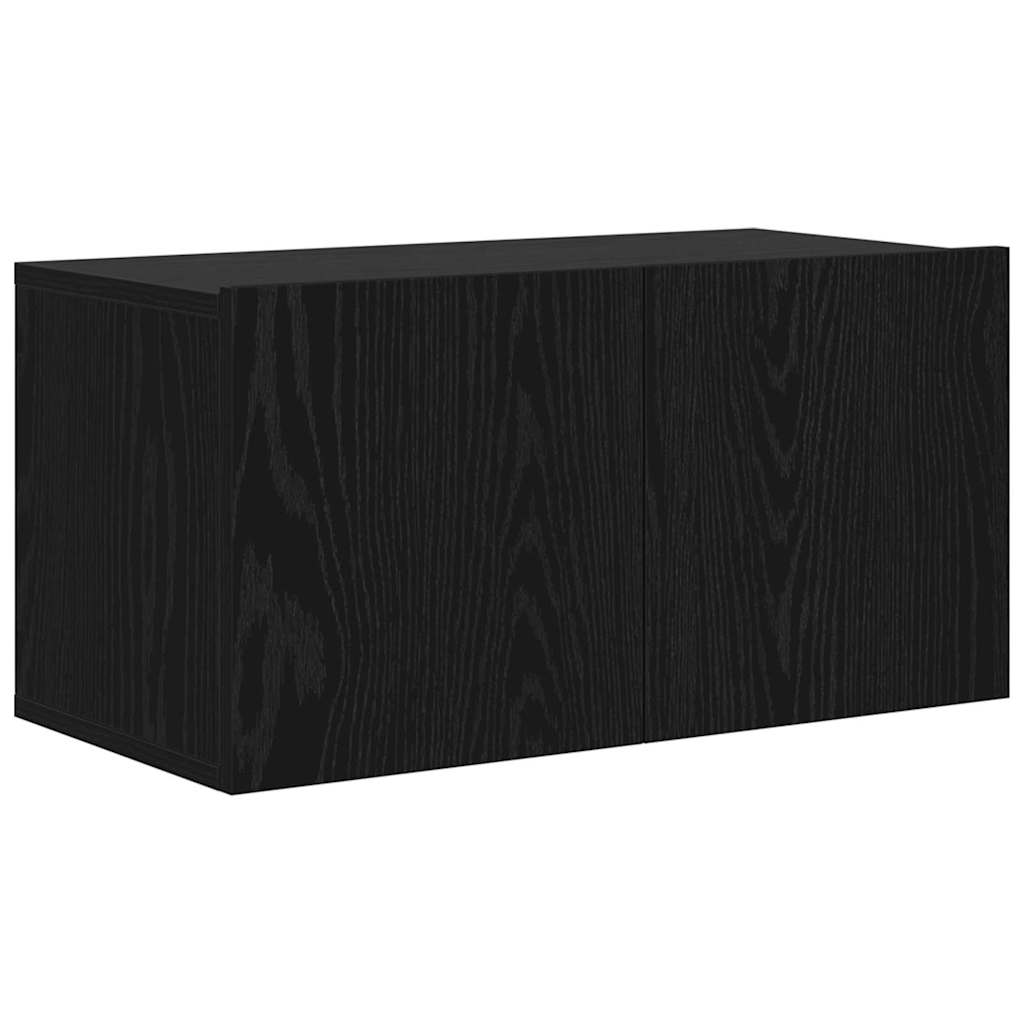Meuble TV Noir 60 x 30 x 30 cm Bois d'ingénierie - XIOS