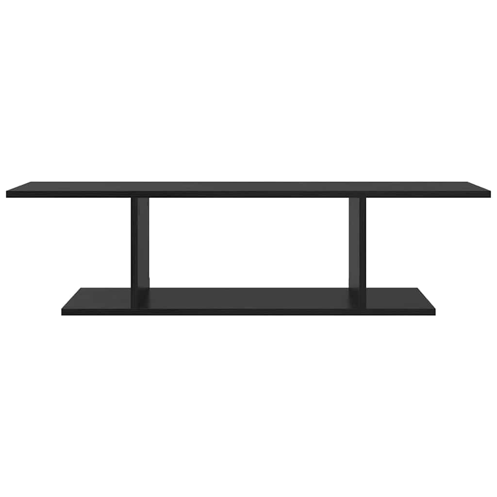 Meuble TV Noir 103 x 30 x 26,5 cm Bois d'ingénierie - XIOS