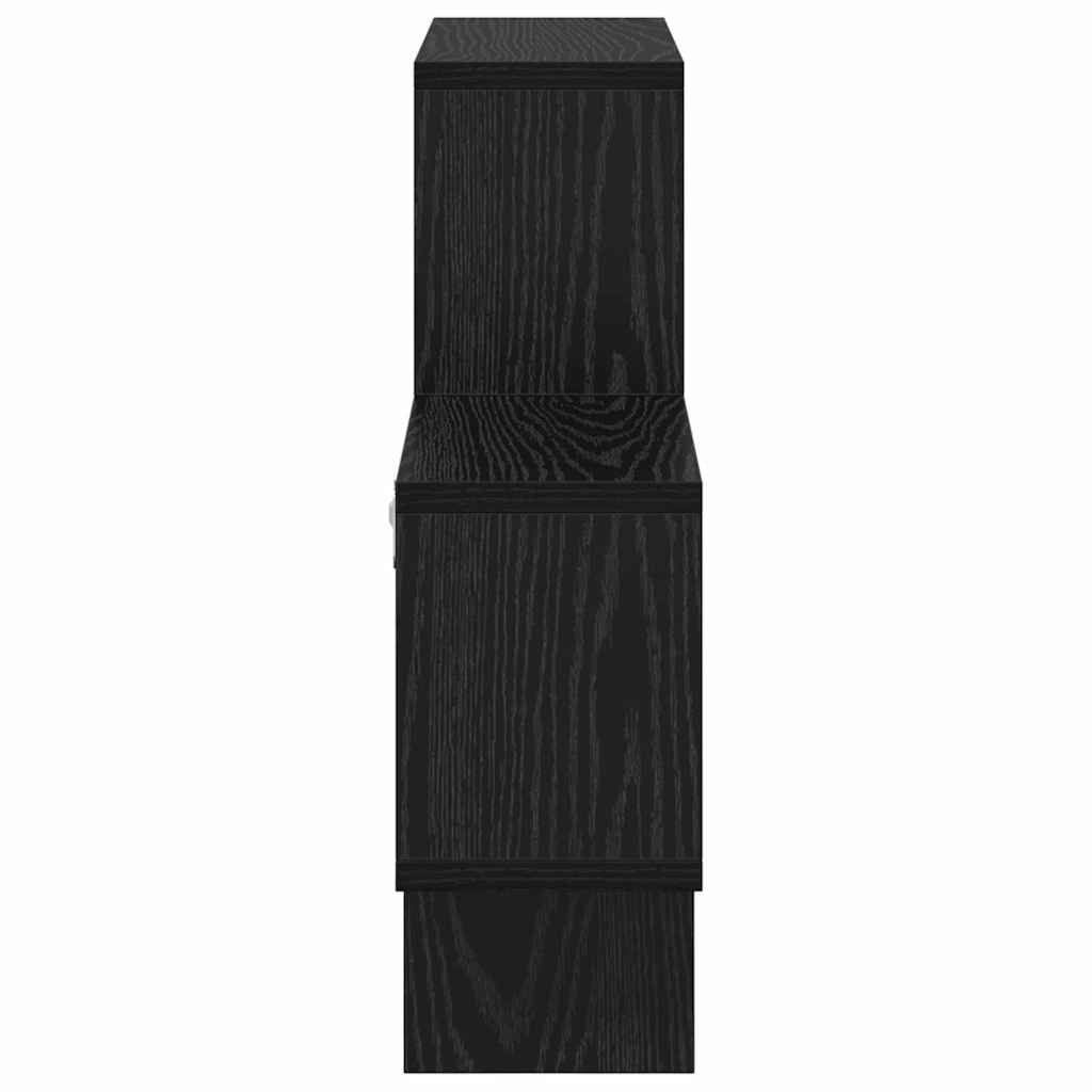 Étagère Murale Chêne noir 82 x 15 x 51 cm Bois d'ingénierie - XIOS