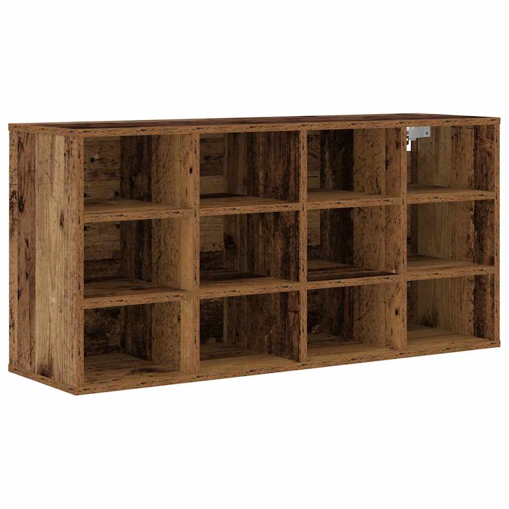 Meuble à chaussures avec étagère Bois ancien 103 x 30 x 51 cm - XIOS