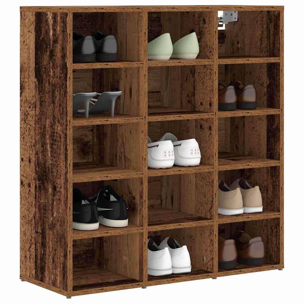 Meuble à chaussures Bois ancien 77.5 x 30 x 83.5 cm - XIOS