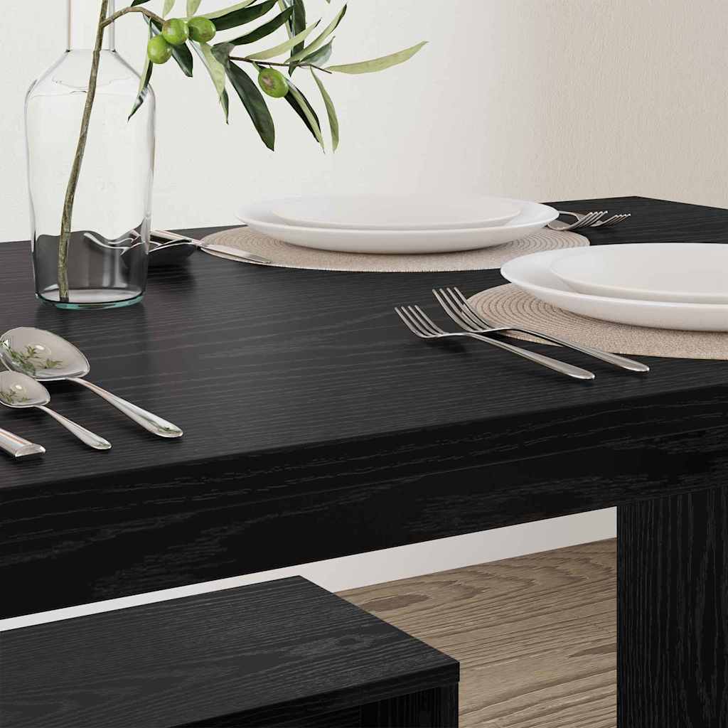 Ensemble de salle à manger 2 pcs Chêne noir 97 x 47 x 75 cm - XIOS