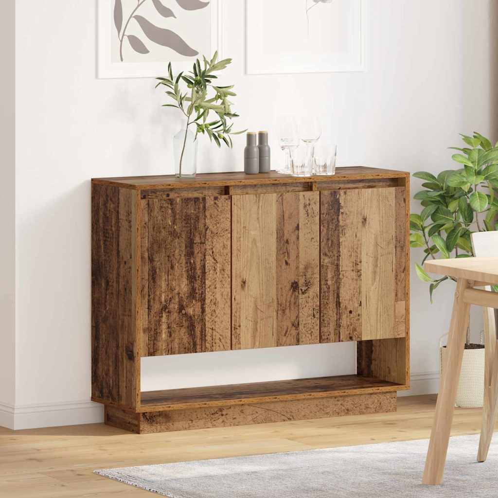 Buffet Bois ancien 97 x 29 x 75 cm Bois d'ingénierie - XIOS