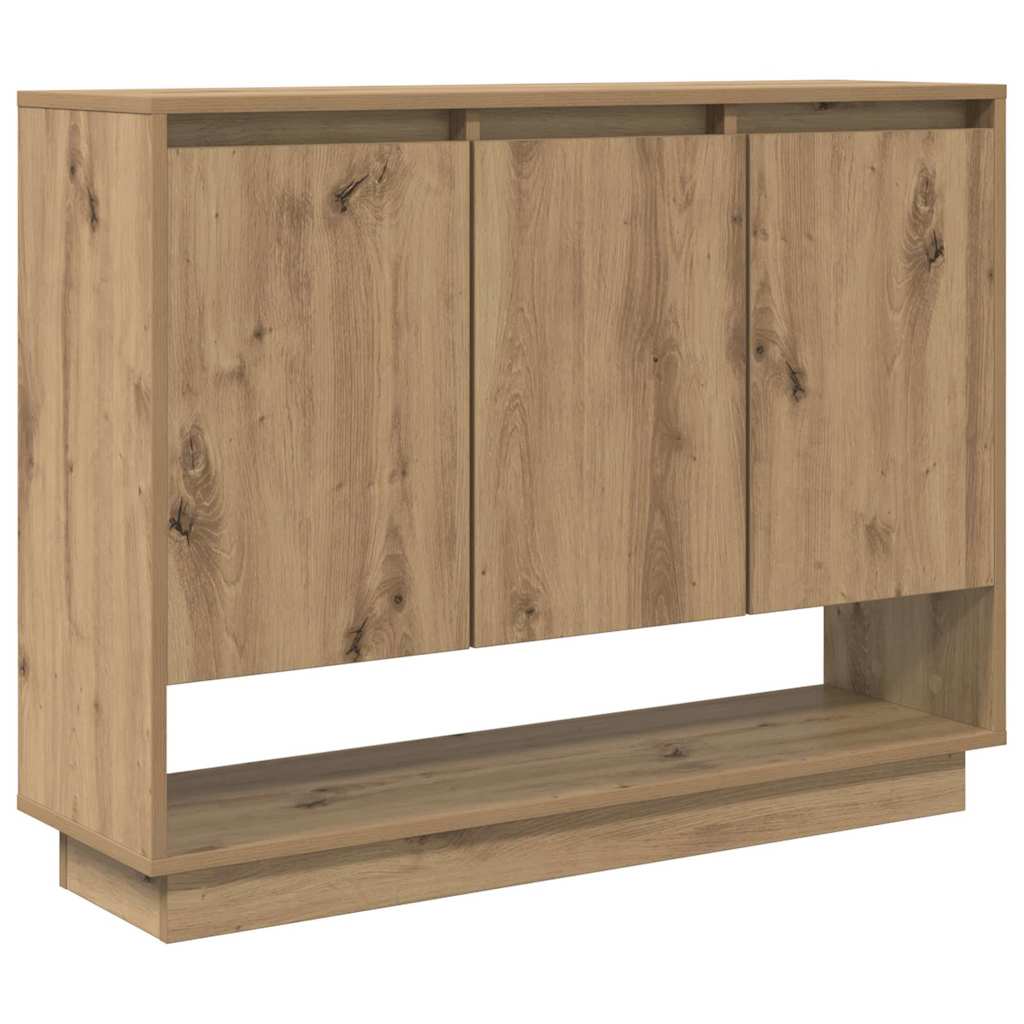 Buffet chêne artisanal 97 x 29 x 75 cm Bois d'ingénierie - XIOS