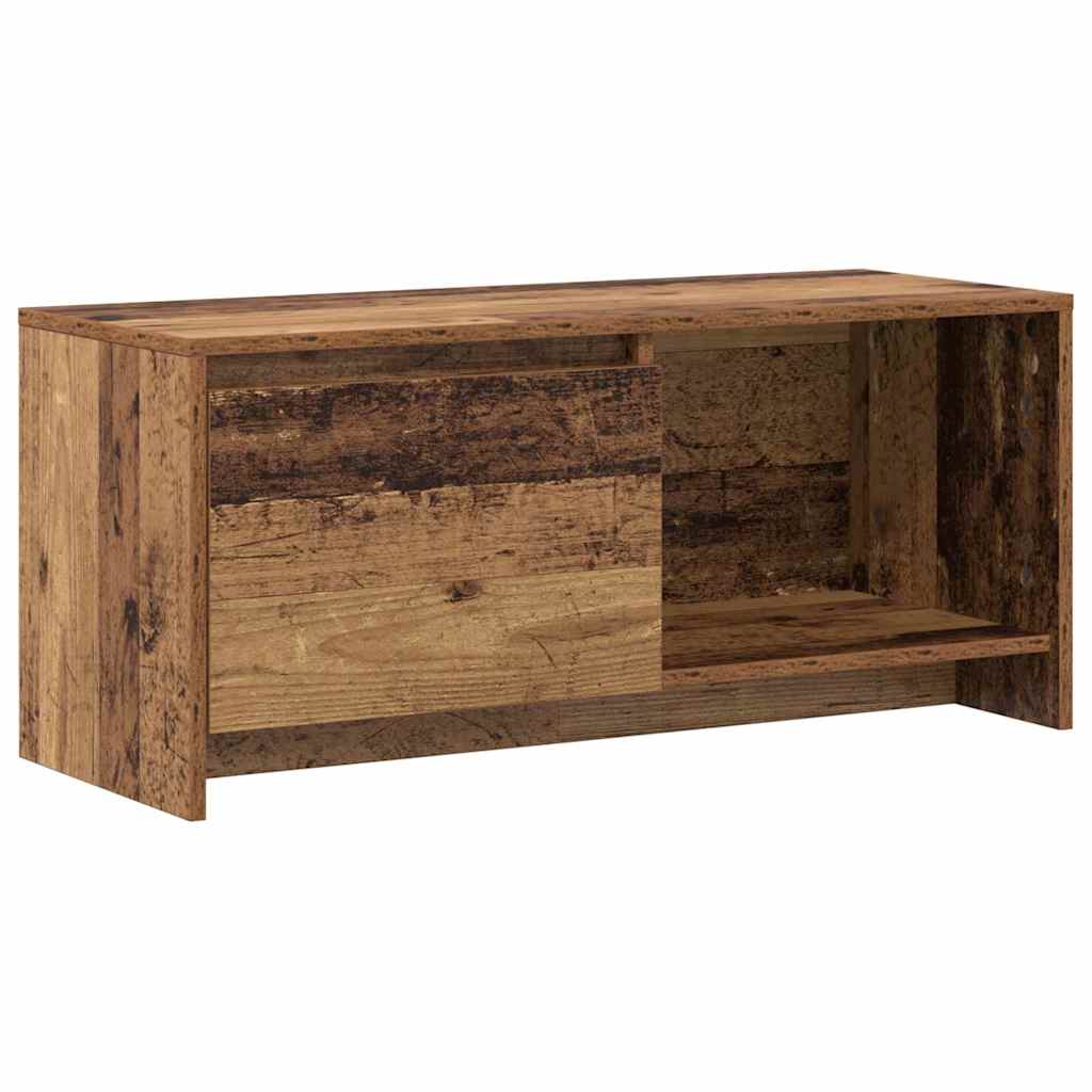 Meuble TV Bois ancien 90 x 35 x 40 cm Bois d'ingénierie - XIOS