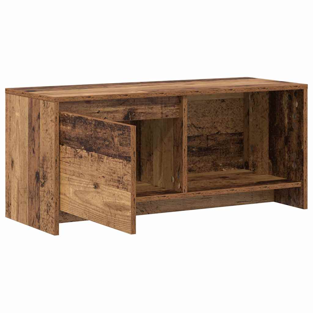 Meuble TV Bois ancien 90 x 35 x 40 cm Bois d'ingénierie - XIOS