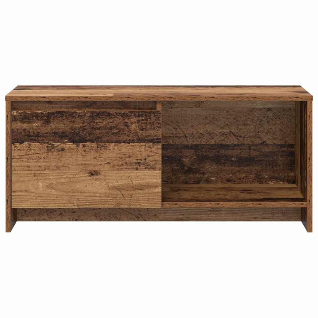 Meuble TV Bois ancien 90 x 35 x 40 cm Bois d'ingénierie - XIOS
