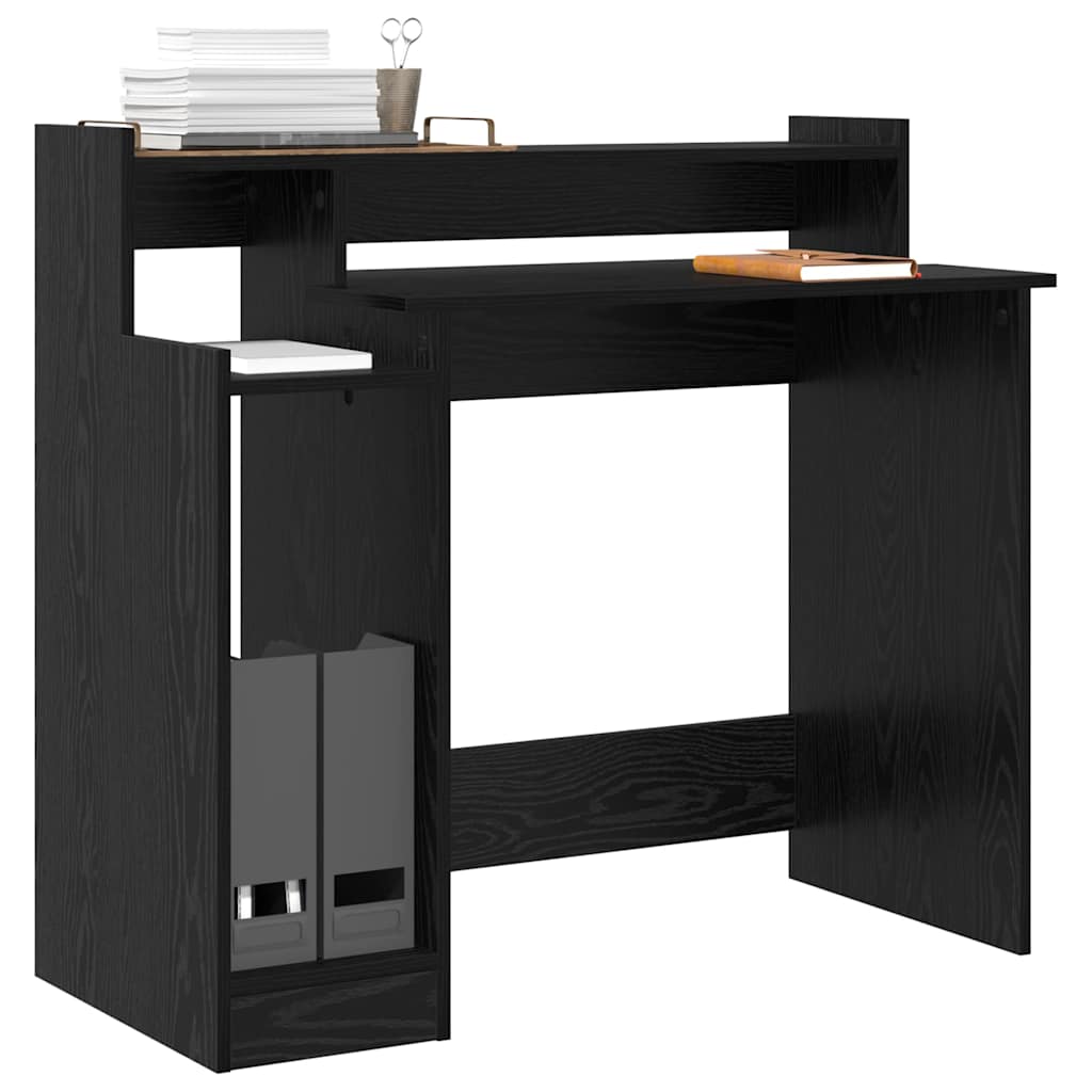 Bureau Chêne noir 97 x 45 x 90 cm Bois d'ingénierie - XIOS