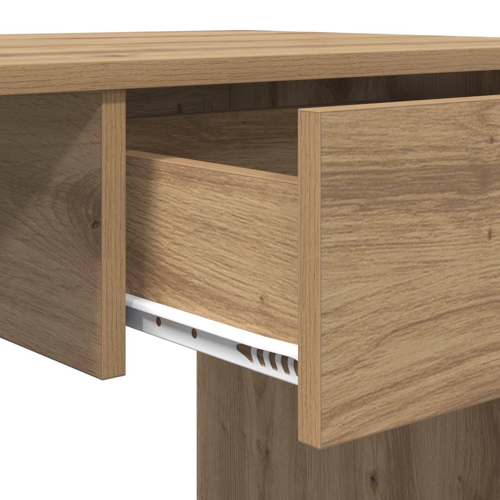 Bureau Chêne artisanal Bois d'ingénierie 100 x 50 x 76 cm - XIOS