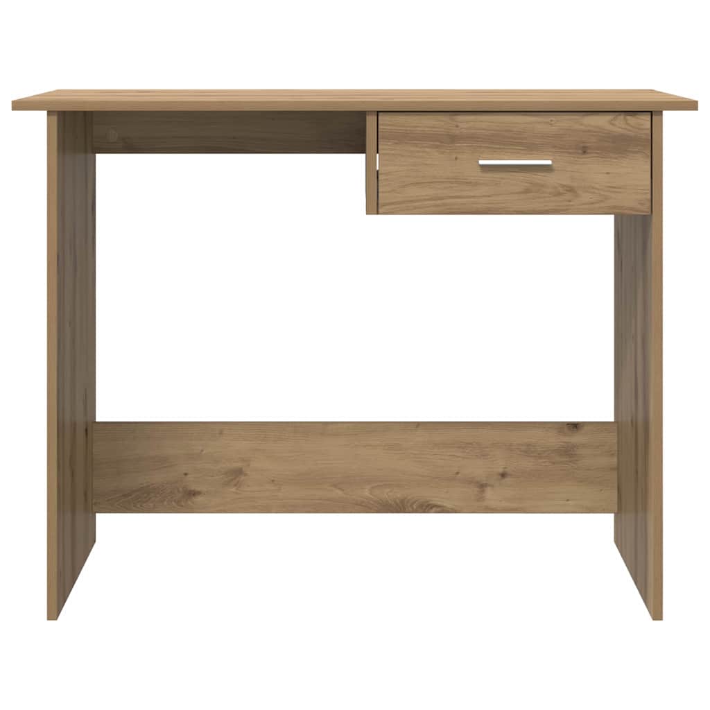 Bureau chêne artisanal 100 x 50 x 76 cm Bois d'ingénierie - XIOS