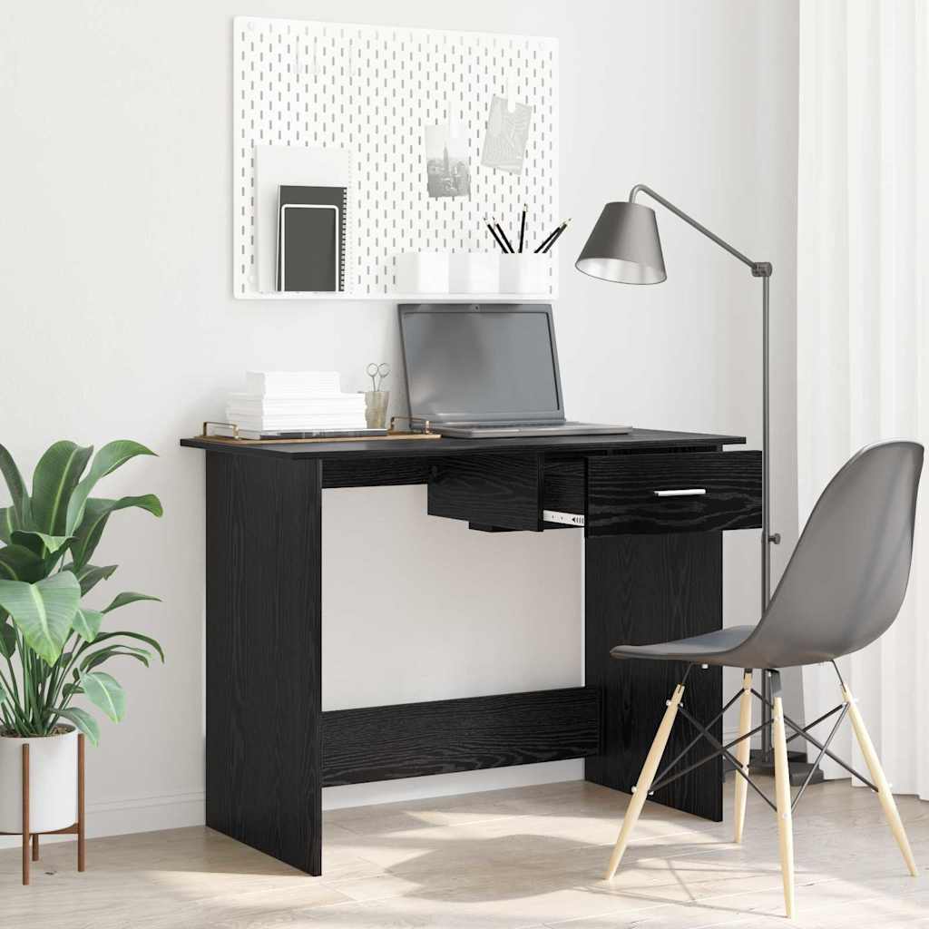 Bureau Chêne noir 100 x 50 x 76 cm Bois d'ingénierie - XIOS