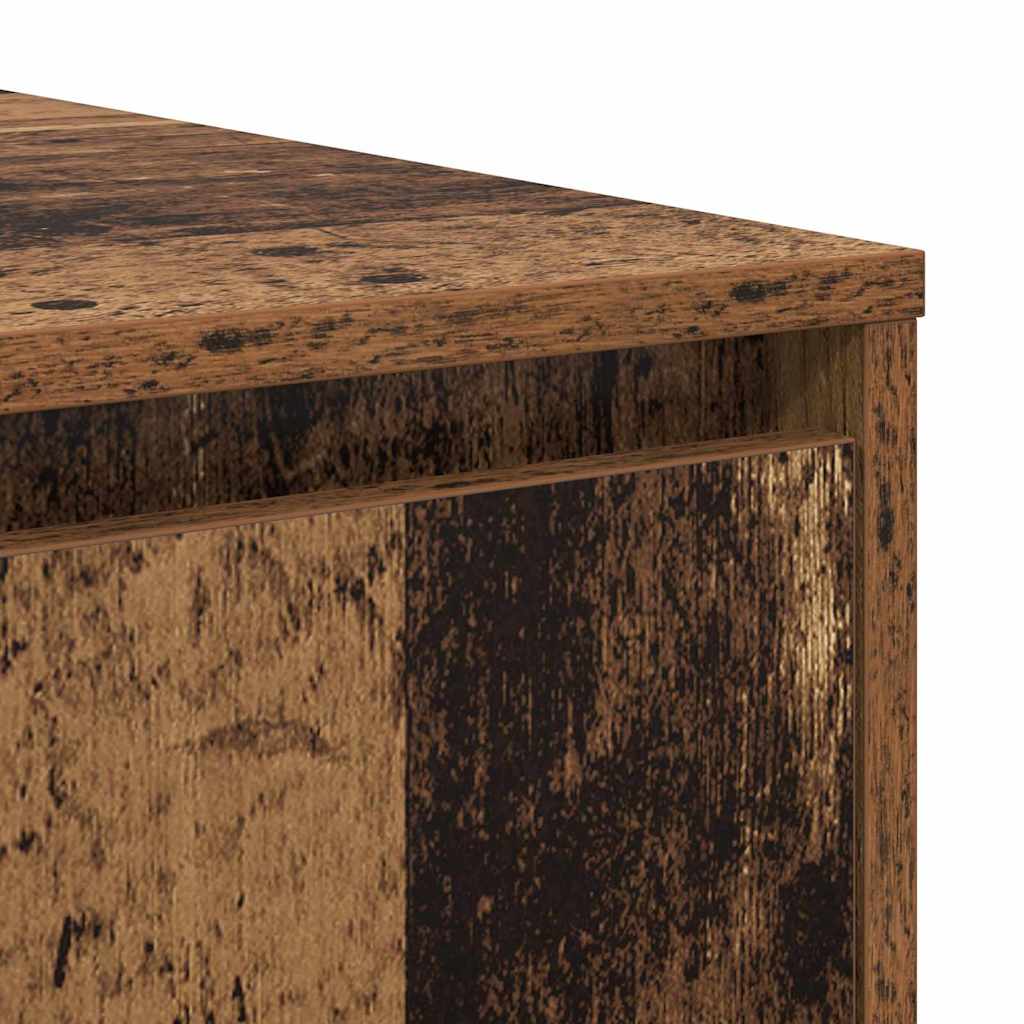 Table basse Vieux bois 80 x 80 x 31 cm Bois d'ingénierie - XIOS