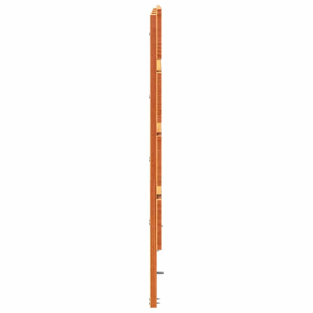 Tête de Lit Marron cire 200.5 x 3 x 80 cm Bois massif en pin - XIOS