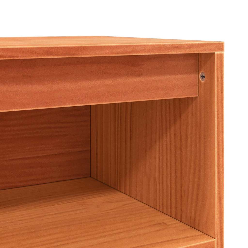 Buffet Marron cire 70 x 34 x 80 cm Bois massif en pin - XIOS