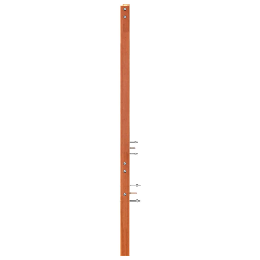 Tête de lit Marron cire 105.5 x 4 x 104 cm Bois massif en pin - XIOS