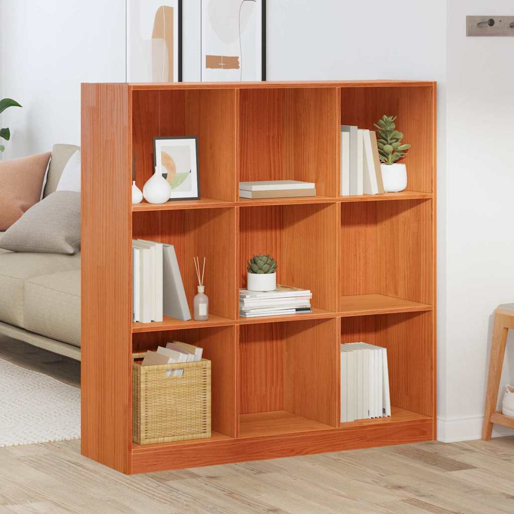 Cabinet de Livre / Diviseur de Pièce Marron cire - XIOS