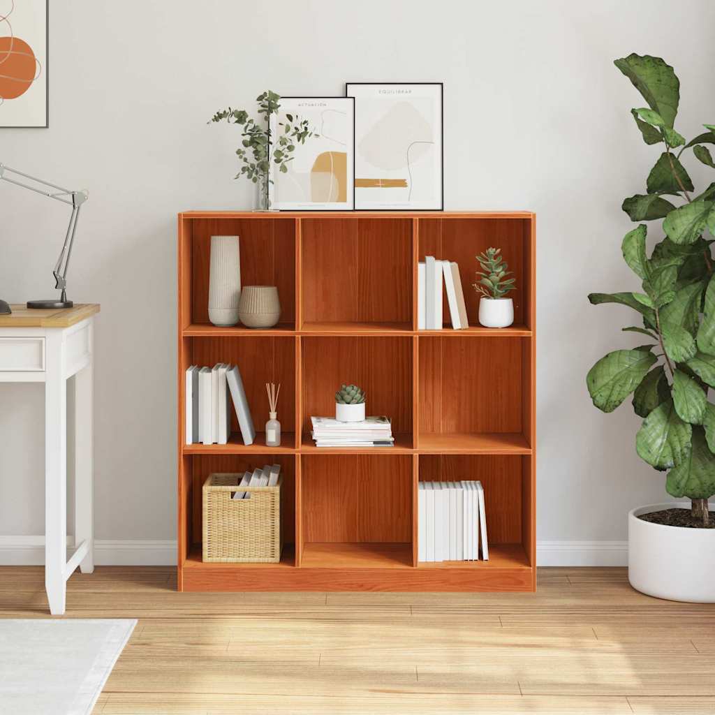 Cabinet de Livre / Diviseur de Pièce Marron cire - XIOS