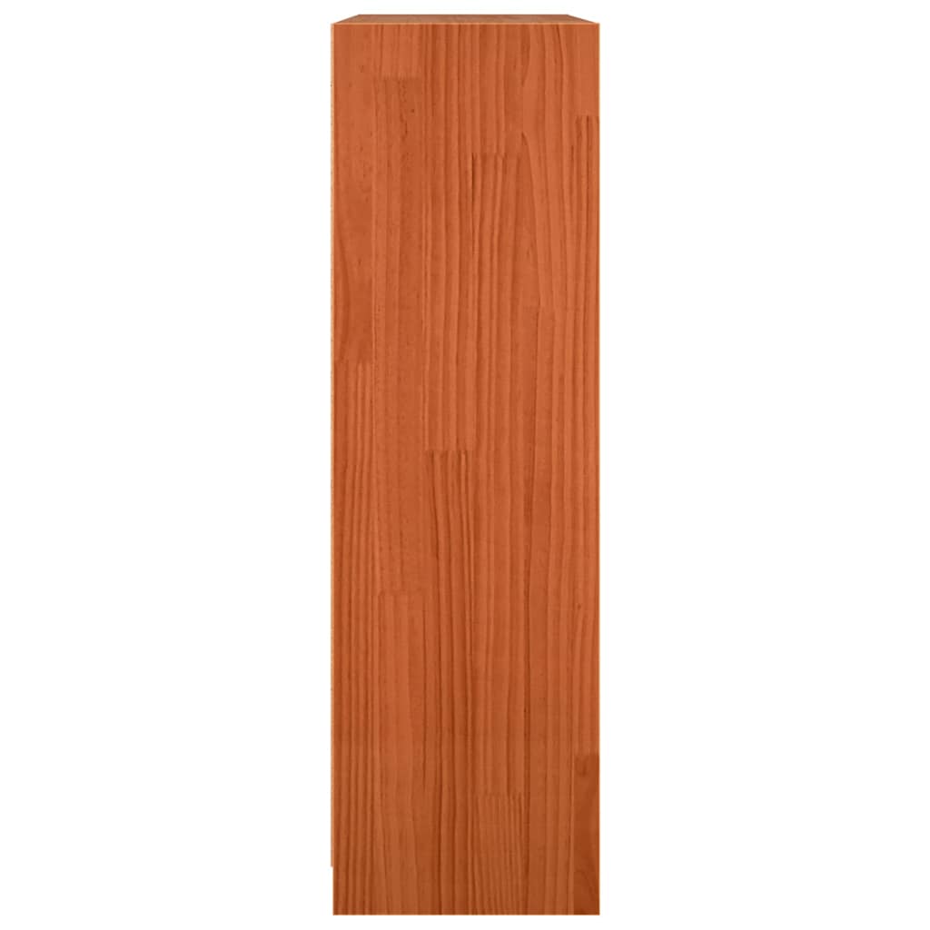 Cabinet de Livre / Diviseur de Pièce Marron cire - XIOS