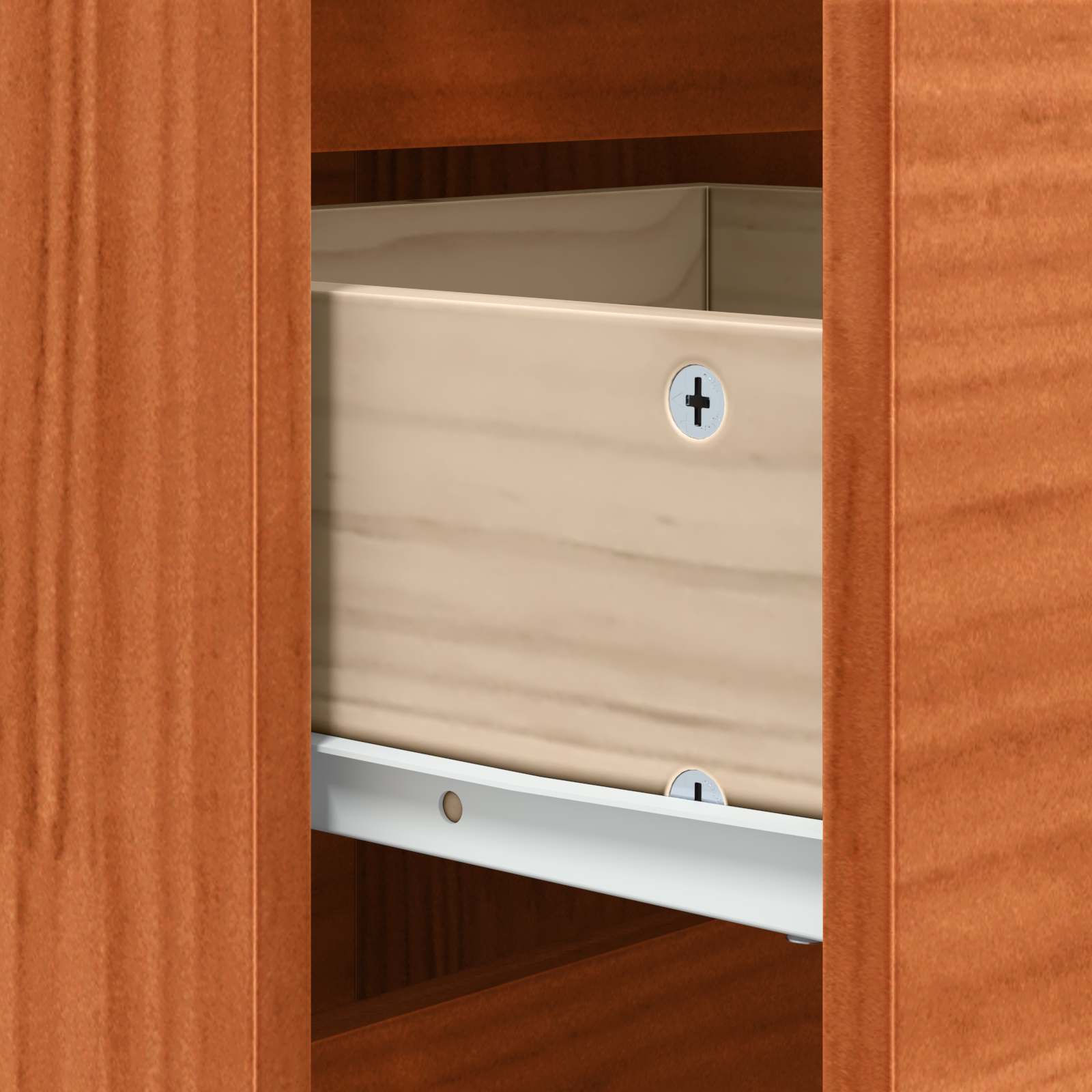 Buffet avec tiroir Chêne brun 111 x 34 x 75 cm Pin massif - XIOS