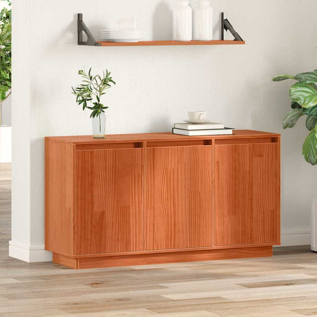 Buffet Marron 111 x 34 x 60 cm Bois de pin massif - XIOS
