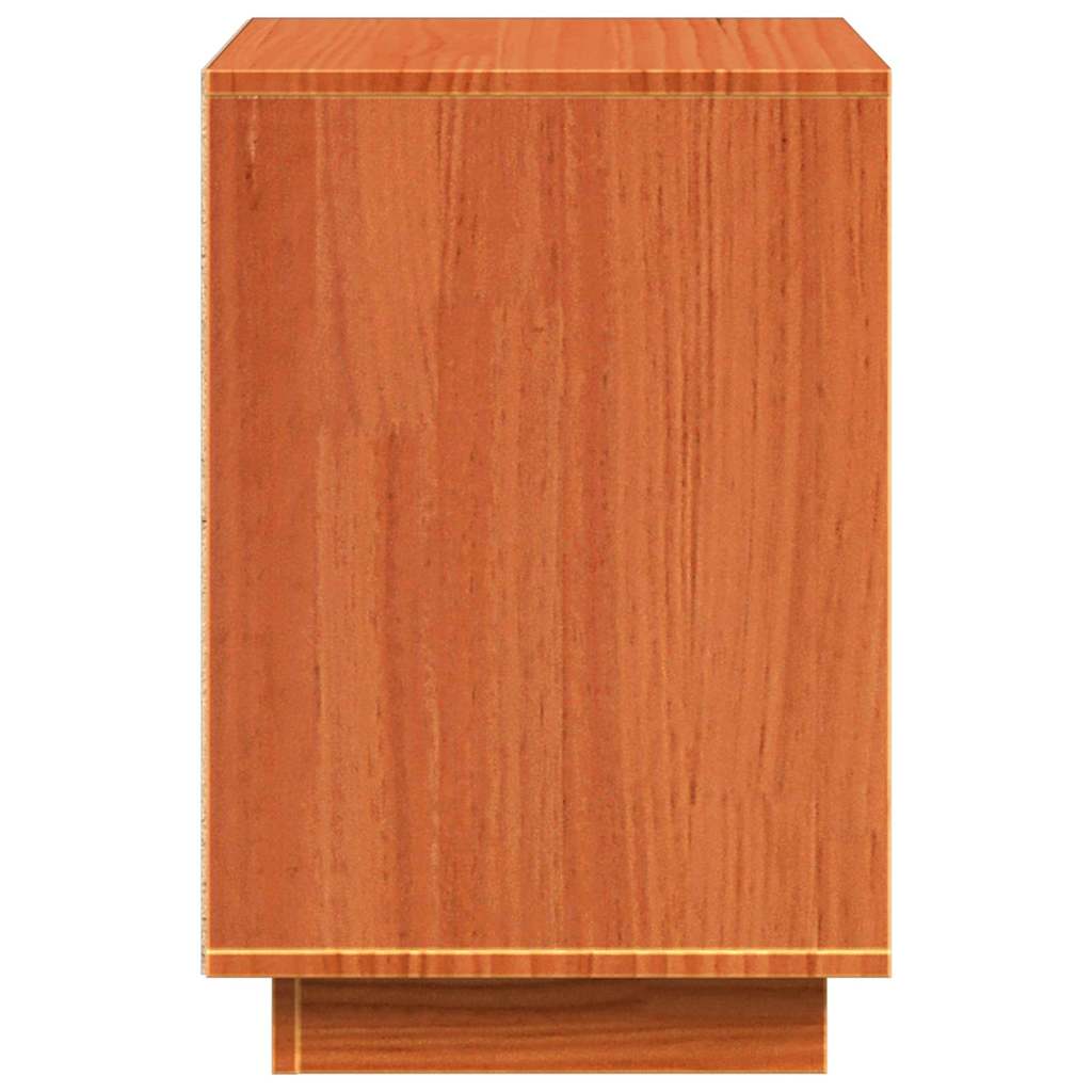 Cabinet de chevet avec tiroir Marron cire 60 x 34 x 51 cm - XIOS