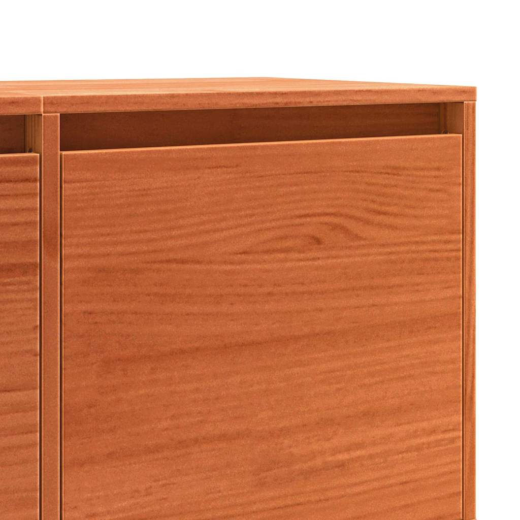 Meuble TV Marron 156 x 37 x 45 cm Bois de pin massif - XIOS