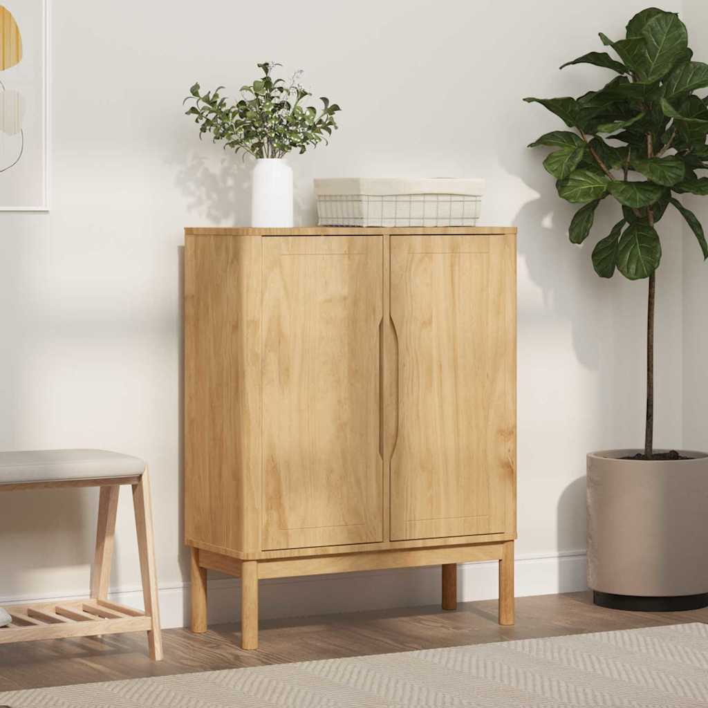 Buffet FLORO Cire marron 70 x 30 x 70,5 cm Bois de Pin Massif - XIOS