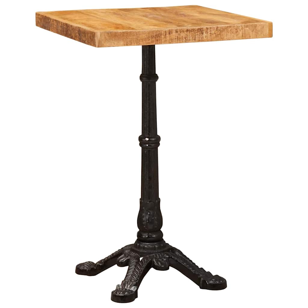 Table bistrot Marron 50 x 50 x 76 cm Bois de mangue massif - XIOS