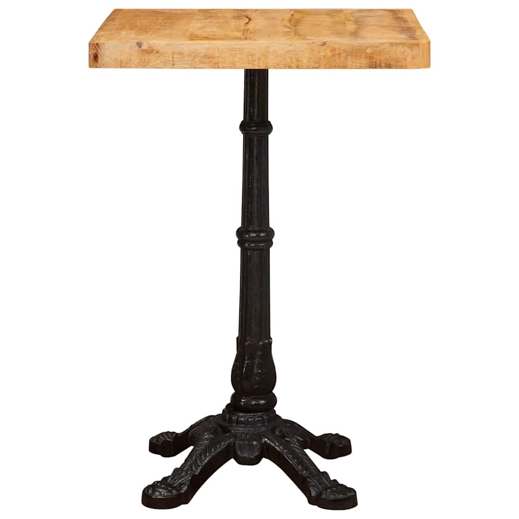 Table bistrot Marron 50 x 50 x 76 cm Bois de mangue massif - XIOS