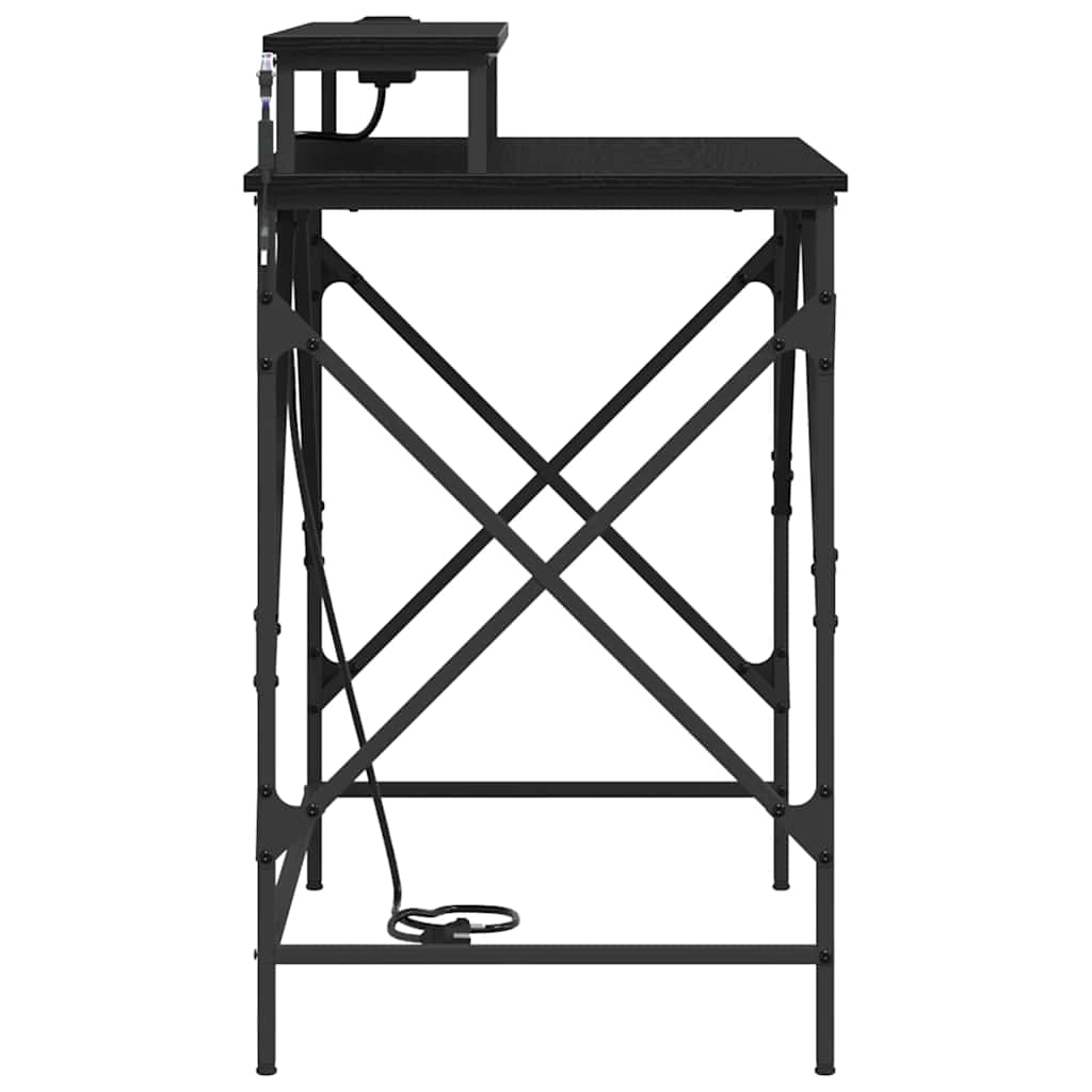 Bureau Chêne noir 100 x 50 x 86.5 cm Bois d'ingénierie - XIOS