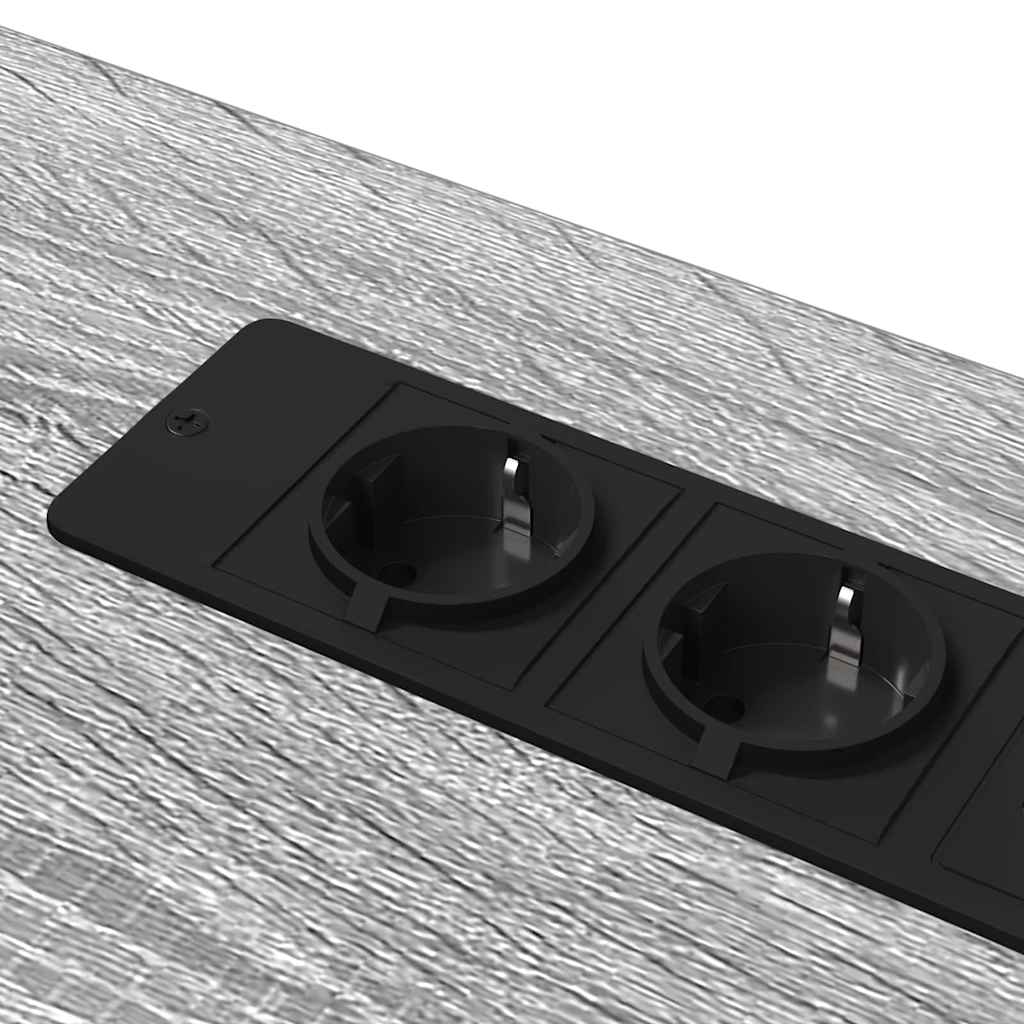 Bureau Sonoma gris 100 x 50 x 86.5 cm Bois d'ingénierie - XIOS