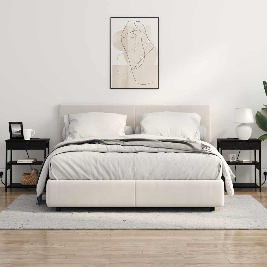 Cabinet de chevet 2 pcs Chêne noir Bois d'ingénierie - XIOS