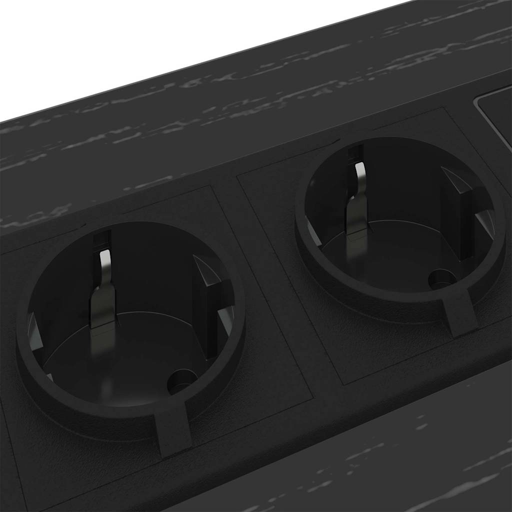 Table de nuit avec station de chargement Chêne noir - XIOS