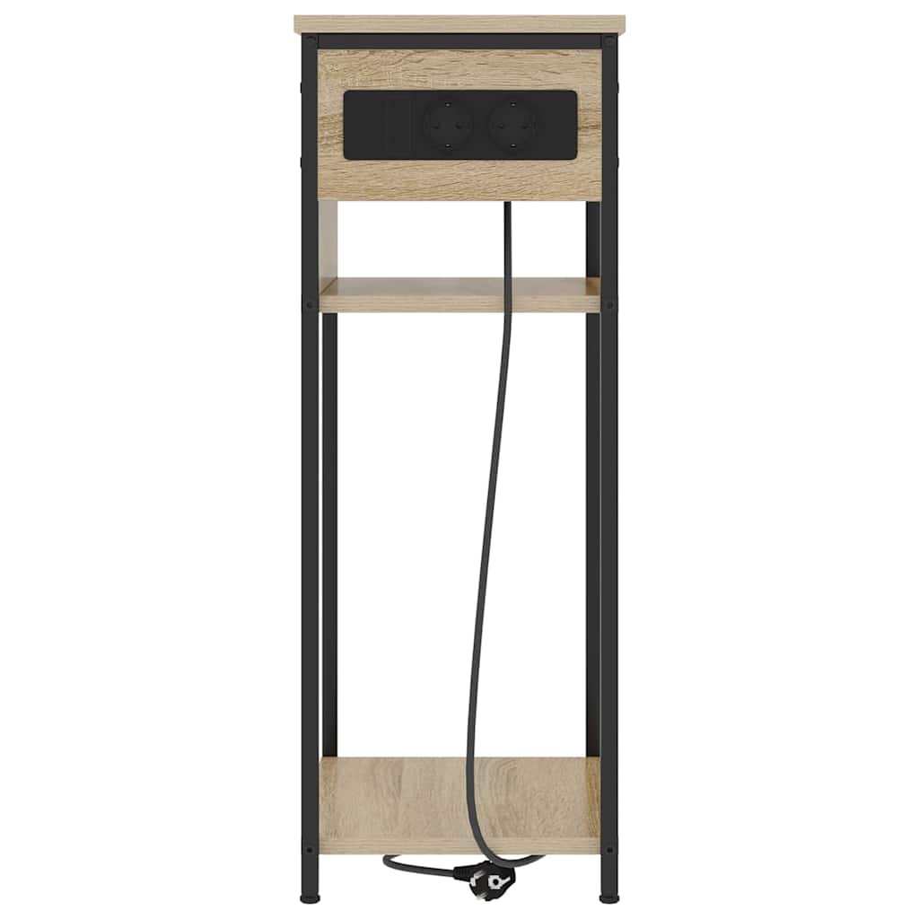 Cabinet de chevet Chêne sonoma 41 x 28 x 76 cm - XIOS