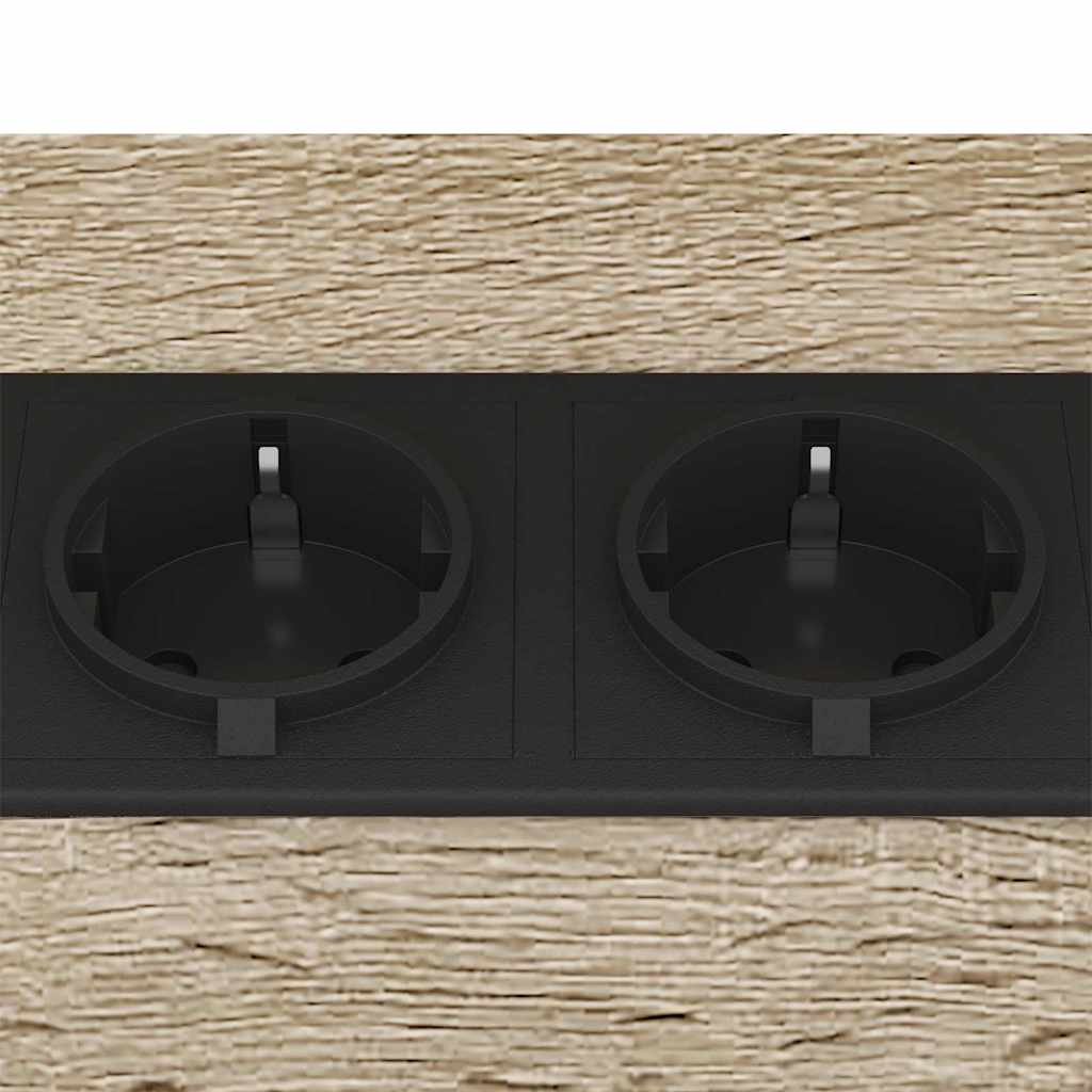 Table de chevet 2 pcs Chêne sonoma 38 x 30 x 48 cm - XIOS