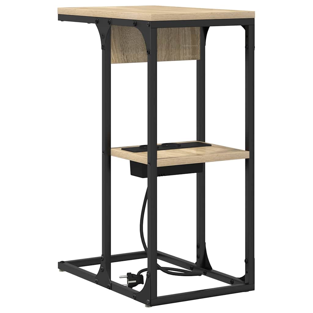 Table de chevet Chêne Sonoma 41.5 x 26 x 60.5 cm XIOS