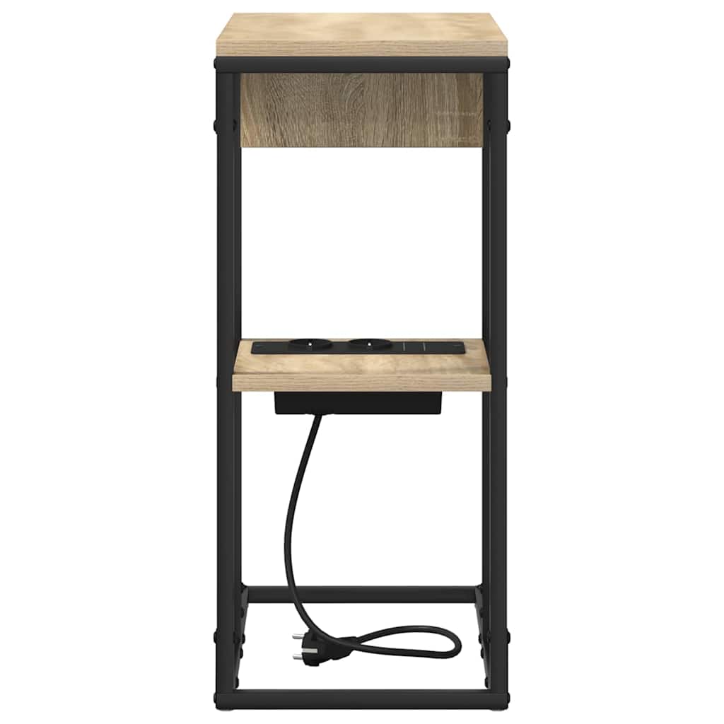 Table de chevet Chêne Sonoma 41.5 x 26 x 60.5 cm XIOS