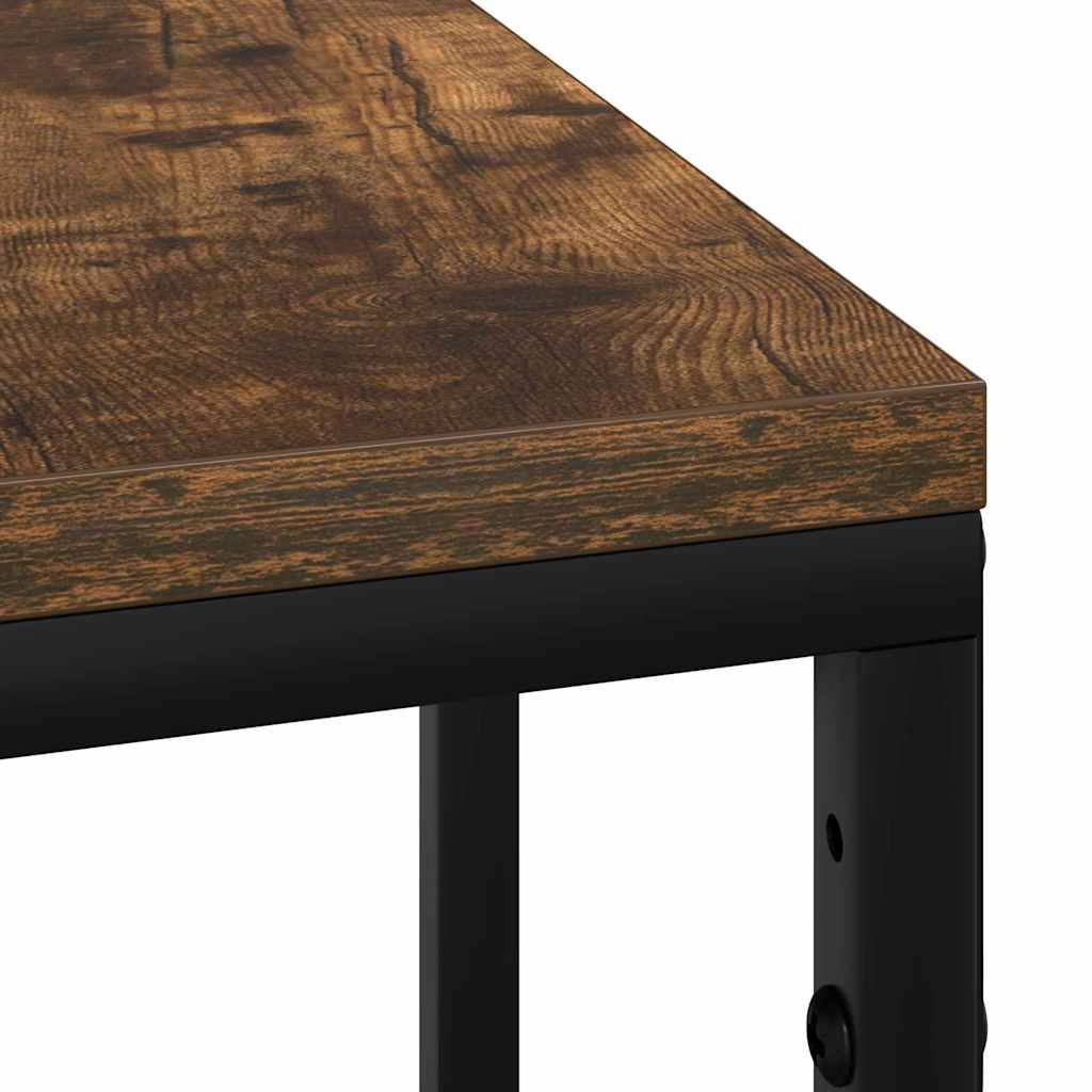 Table de chevet Chêne fumé 41.5 x 26 x 60.5 cm - XIOS